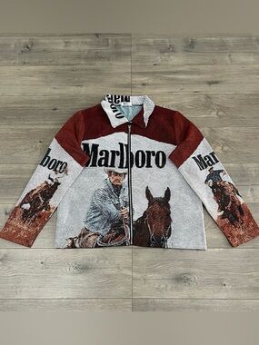 NWOT Marlboro Tapestry Jacket